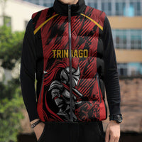 Custom Women’s Cricket Trinidad and Tobago Sleeveless Puffer Jacket Caribbean Woman Knight