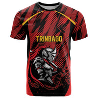 Custom Women’s Cricket Trinidad and Tobago T Shirt Caribbean Woman Knight
