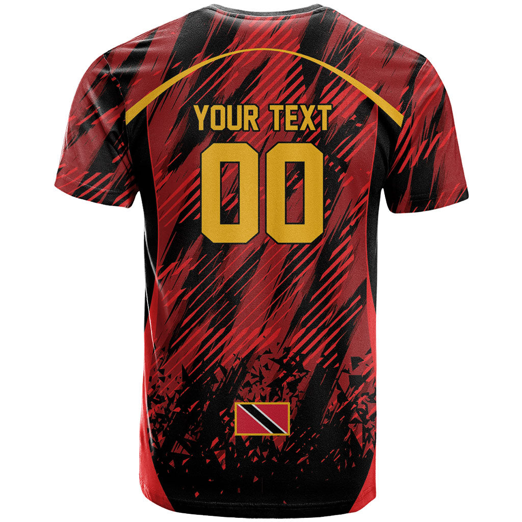 Custom Women’s Cricket Trinidad and Tobago T Shirt Caribbean Woman Knight