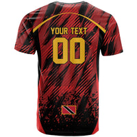 Custom Women’s Cricket Trinidad and Tobago T Shirt Caribbean Woman Knight