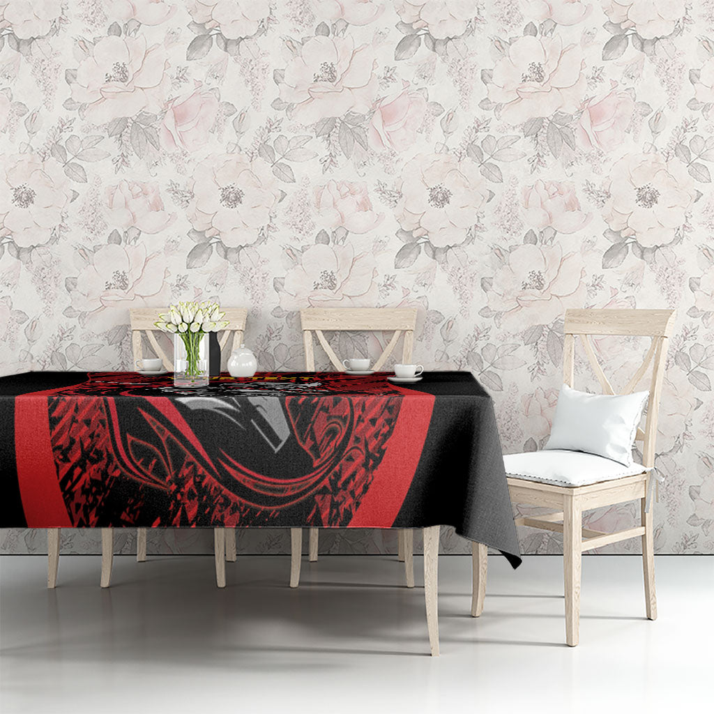 Custom Women’s Cricket Trinidad and Tobago Tablecloth Caribbean Woman Knight