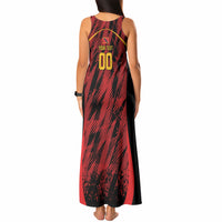 Custom Women’s Cricket Trinidad and Tobago Tank Maxi Dress Caribbean Woman Knight