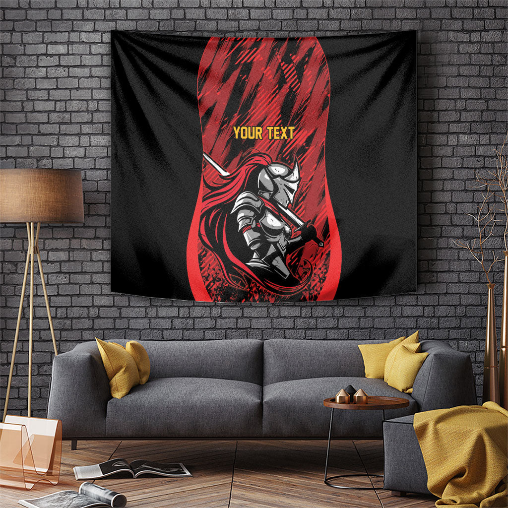 Custom Women’s Cricket Trinidad and Tobago Tapestry Caribbean Woman Knight