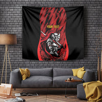 Custom Women’s Cricket Trinidad and Tobago Tapestry Caribbean Woman Knight