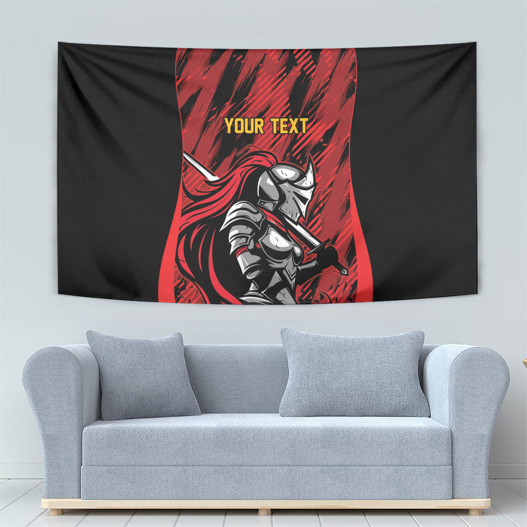 Custom Women’s Cricket Trinidad and Tobago Tapestry Caribbean Woman Knight