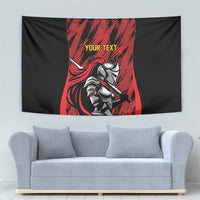 Custom Women’s Cricket Trinidad and Tobago Tapestry Caribbean Woman Knight