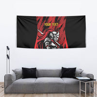 Custom Women’s Cricket Trinidad and Tobago Tapestry Caribbean Woman Knight