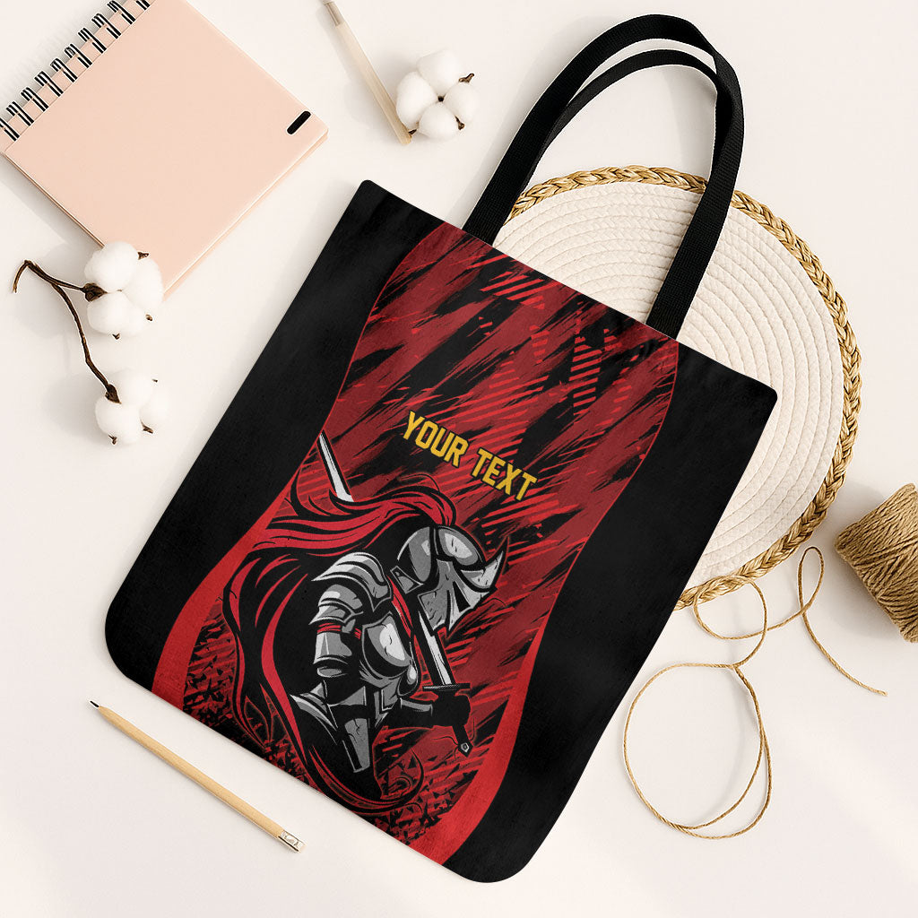 Custom Women’s Cricket Trinidad and Tobago Tote Bag Caribbean Woman Knight