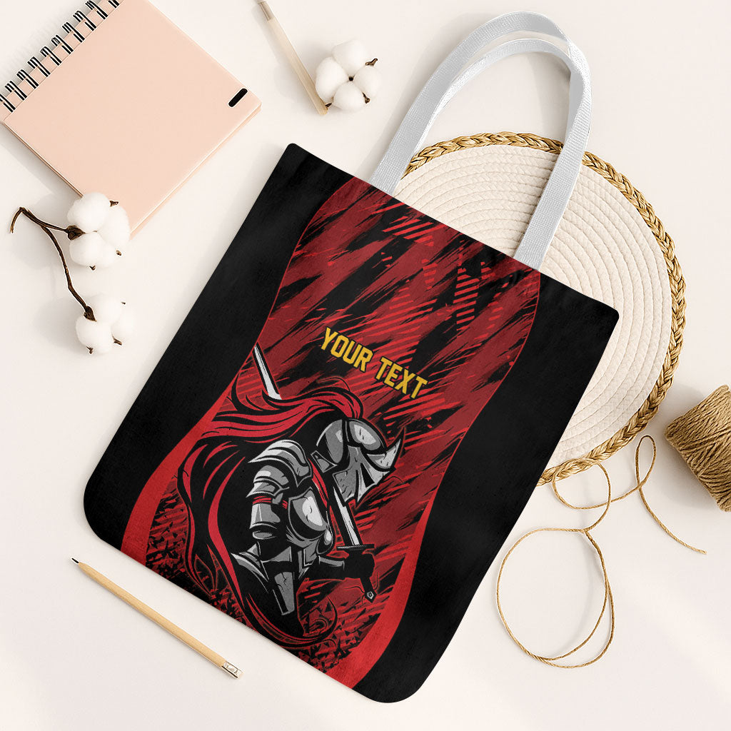 Custom Women’s Cricket Trinidad and Tobago Tote Bag Caribbean Woman Knight