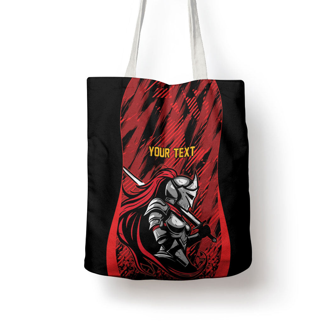 Custom Women’s Cricket Trinidad and Tobago Tote Bag Caribbean Woman Knight