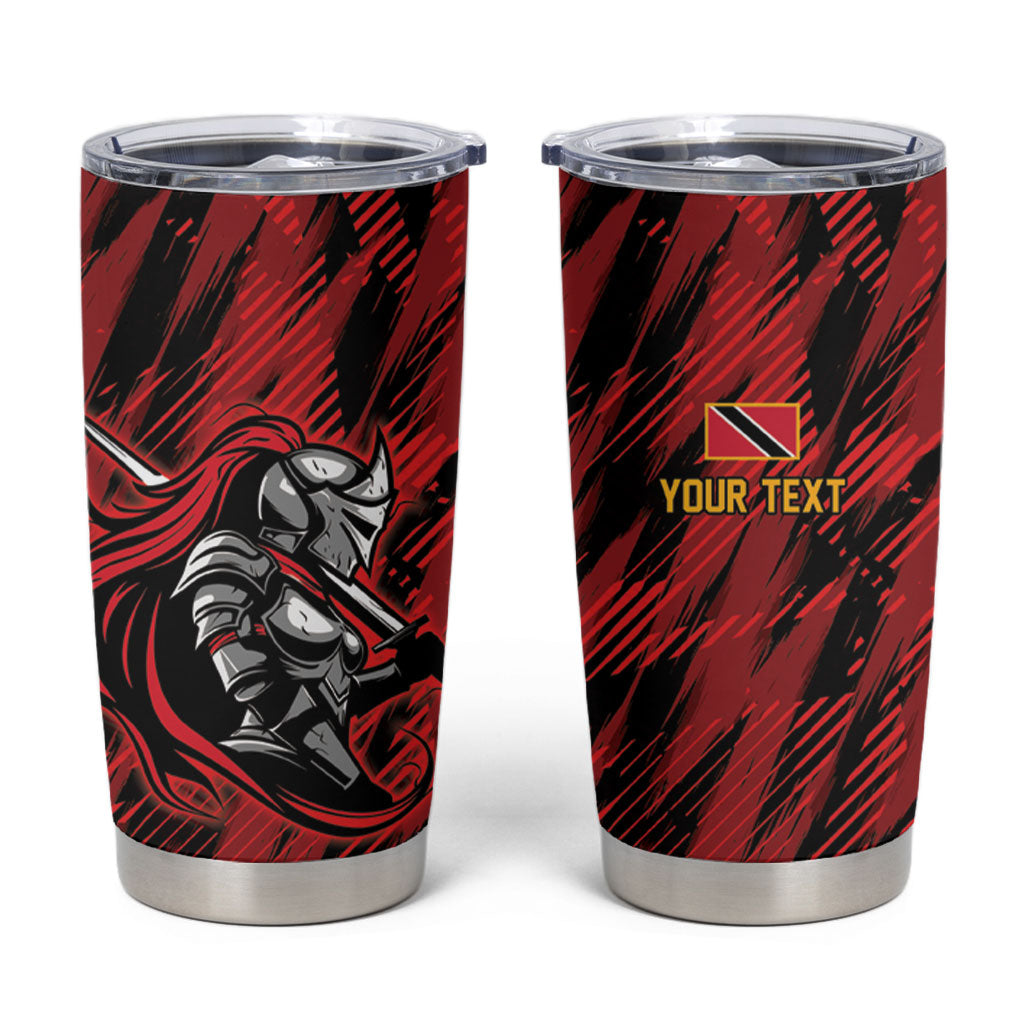 Custom Women’s Cricket Trinidad and Tobago Tumbler Cup Caribbean Woman Knight