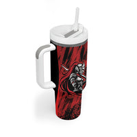 Custom Women’s Cricket Trinidad and Tobago Tumbler With Handle Caribbean Woman Knight