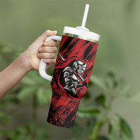 Custom Women’s Cricket Trinidad and Tobago Tumbler With Handle Caribbean Woman Knight
