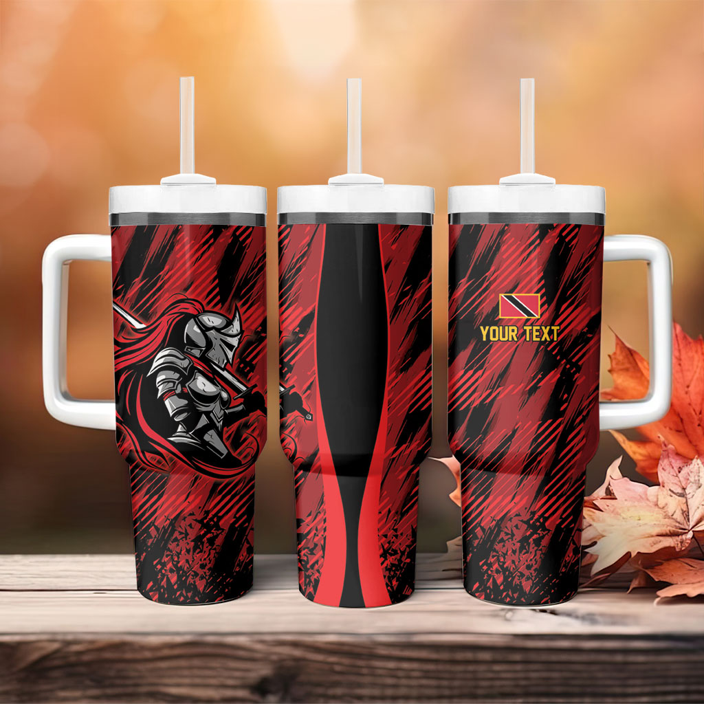 Custom Women’s Cricket Trinidad and Tobago Tumbler With Handle Caribbean Woman Knight