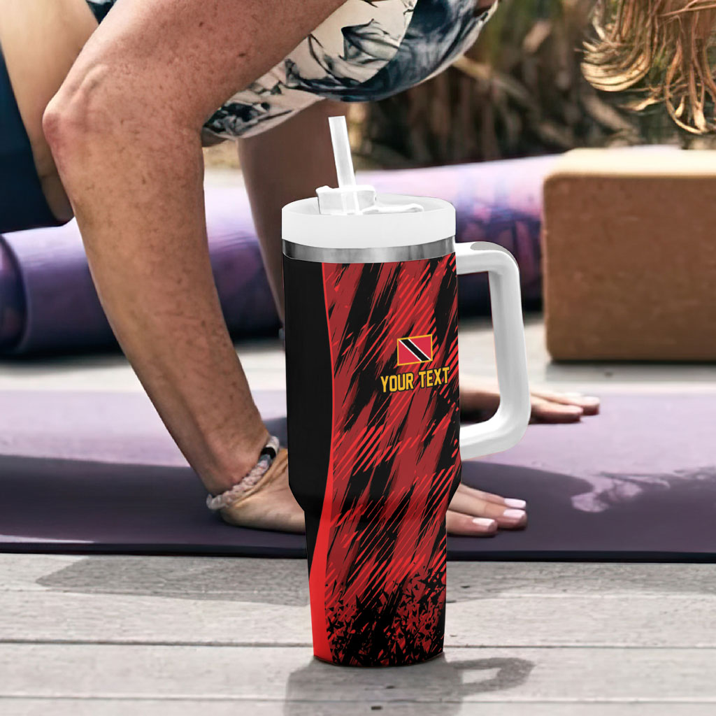 Custom Women’s Cricket Trinidad and Tobago Tumbler With Handle Caribbean Woman Knight