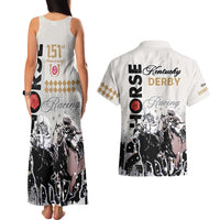 Kentucky Horse Racing Couples Matching Tank Maxi Dress and Hawaiian Shirt 151st Anniversary The Run For The Roses LT9