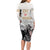 Kentucky Horse Racing Family Matching Long Sleeve Bodycon Dress and Hawaiian Shirt 151st Anniversary The Run For The Roses LT9