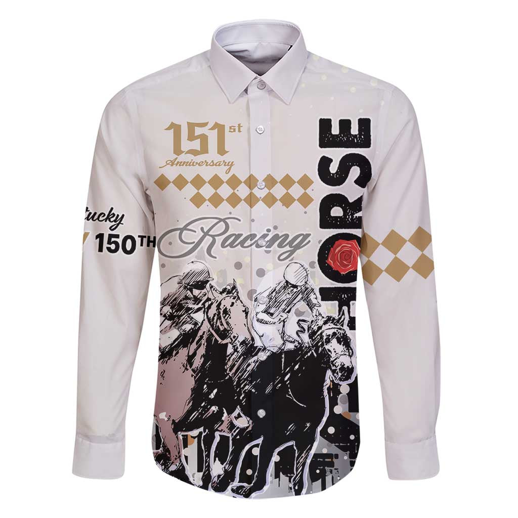 Kentucky Horse Racing Family Matching Mermaid Dress and Hawaiian Shirt 151st Anniversary The Run For The Roses LT9