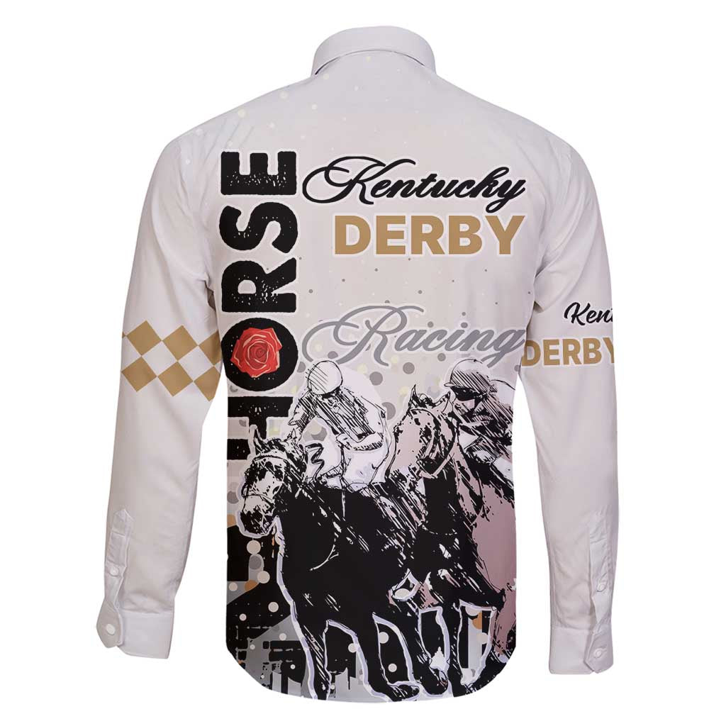 Kentucky Horse Racing Family Matching Summer Maxi Dress and Hawaiian Shirt 151st Anniversary The Run For The Roses LT9