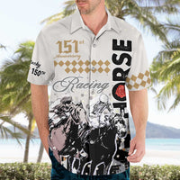 Kentucky Horse Racing Hawaiian Shirt 151st Anniversary The Run For The Roses LT9
