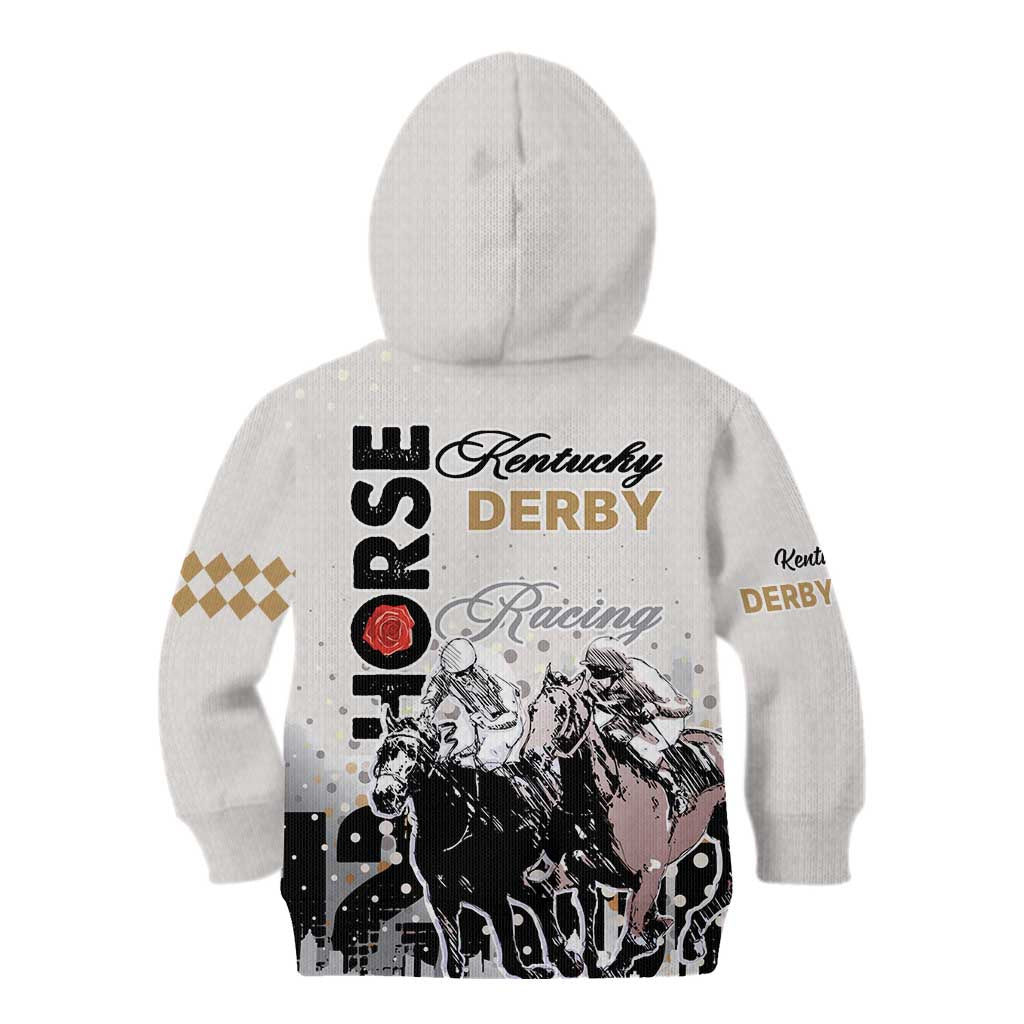 Kentucky Horse Racing Kid Hoodie 151st Anniversary The Run For The Roses LT9