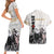 Personalised Kentucky Horse Racing Couples Matching Short Sleeve Bodycon Dress and Hawaiian Shirt 151st Anniversary The Run For The Roses LT9