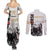 Personalised Kentucky Horse Racing Couples Matching Summer Maxi Dress and Long Sleeve Button Shirts 151st Anniversary The Run For The Roses LT9