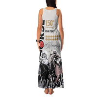 Personalised Kentucky Horse Racing Family Matching Tank Maxi Dress and Hawaiian Shirt 151st Anniversary The Run For The Roses LT9