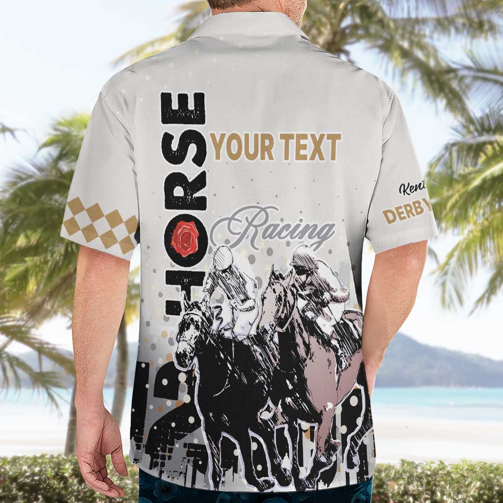 Personalised Kentucky Horse Racing Hawaiian Shirt 151st Anniversary The Run For The Roses LT9