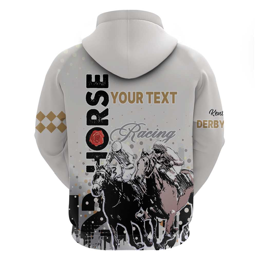Personalised Kentucky Horse Racing Hoodie 151st Anniversary The Run For The Roses LT9