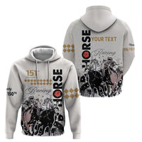 Personalised Kentucky Horse Racing Hoodie 151st Anniversary The Run For The Roses LT9