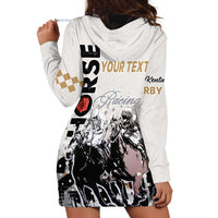 Personalised Kentucky Horse Racing Hoodie Dress 151st Anniversary The Run For The Roses LT9