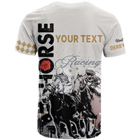 Personalised Kentucky Horse Racing T Shirt 151st Anniversary The Run For The Roses LT9