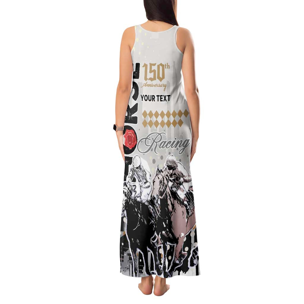 Personalised Kentucky Horse Racing Tank Maxi Dress 151st Anniversary The Run For The Roses LT9
