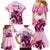 Kentucky Horse Racing Family Matching Mermaid Dress and Hawaiian Shirt 151st Anniversary Sporting Art Pink Version LT9