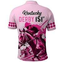 2025 Kentucky Horse Racing Polo Shirt 151st Anniversary Arty Pink Style LT9