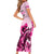 Kentucky Horse Racing Short Sleeve Bodycon Dress 151st Anniversary Sporting Art Pink Version LT9