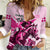 Kentucky Horse Racing Women Casual Shirt 151st Anniversary Sporting Art Pink Version LT9