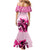 Personalised Kentucky Horse Racing Family Matching Mermaid Dress and Hawaiian Shirt 150th Anniversary Sporting Art Pink Version LT9 - Wonder Print Shop