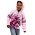 Personalised Kentucky Horse Racing Kid Hoodie 150th Anniversary Sporting Art Pink Version - Wonder Print Shop