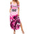 Personalised Kentucky Horse Racing Summer Maxi Dress 150th Anniversary Sporting Art Pink Version - Wonder Print Shop