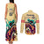 Kentucky Horse Racing Couples Matching Tank Maxi Dress and Long Sleeve Button Shirts 151st Anniversary Sporting Art Gold Version LT9