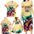 Kentucky Horse Racing Family Matching Long Sleeve Bodycon Dress and Hawaiian Shirt 151st Anniversary Sporting Art Gold Version LT9