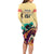 Kentucky Horse Racing Family Matching Long Sleeve Bodycon Dress and Hawaiian Shirt 151st Anniversary Sporting Art Gold Version LT9