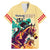 Kentucky Horse Racing Family Matching Mermaid Dress and Hawaiian Shirt 151st Anniversary Sporting Art Gold Version LT9