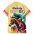 Kentucky Horse Racing Family Matching Mermaid Dress and Hawaiian Shirt 151st Anniversary Sporting Art Gold Version LT9