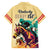 Kentucky Horse Racing Family Matching Short Sleeve Bodycon Dress and Hawaiian Shirt 151st Anniversary Sporting Art Gold Version LT9