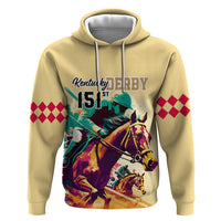 Kentucky Horse Racing Hoodie 151st Anniversary Sporting Art Gold Version LT9