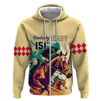 Kentucky Horse Racing Hoodie 151st Anniversary Sporting Art Gold Version LT9