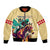 Personalised Kentucky Horse Racing Bomber Jacket 151st Anniversary Sporting Art Gold Version LT9
